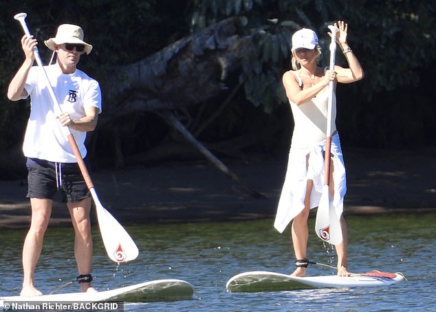 Michael Clarke And New Girlfriend Pip Edwards Go Paddleboarding In