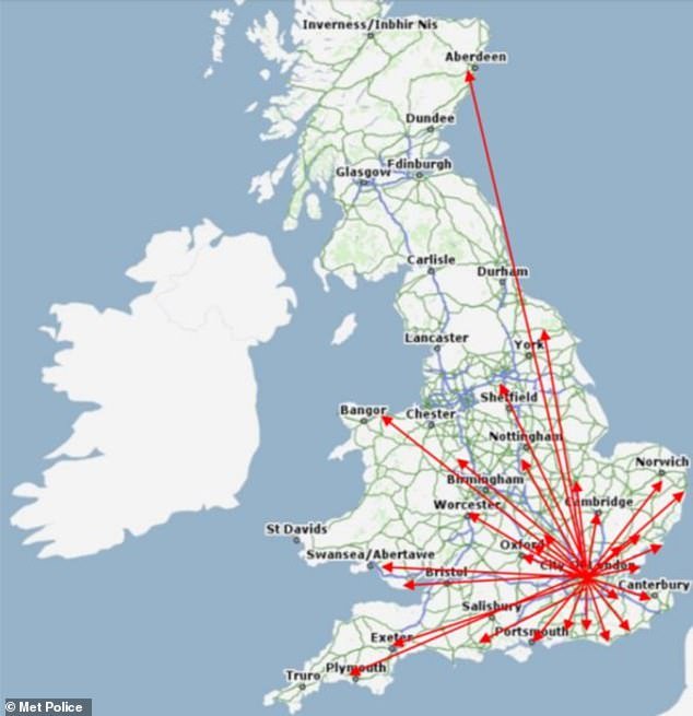 Met Police smashes 87 county lines drug routes - with 18 dealers jailed ...