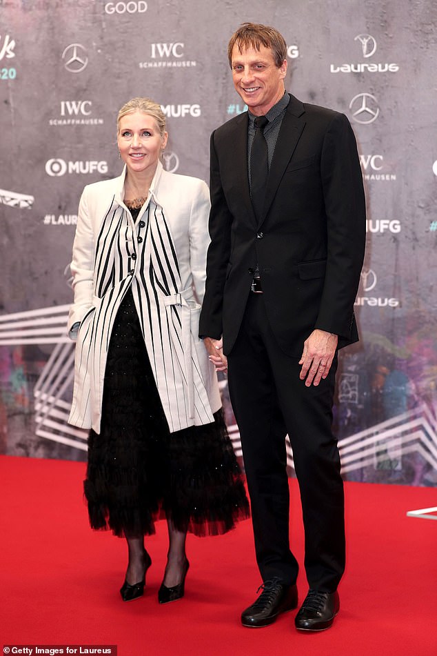 Tony Hawk had to have his wedding ring CUT OFF after injuring his hand