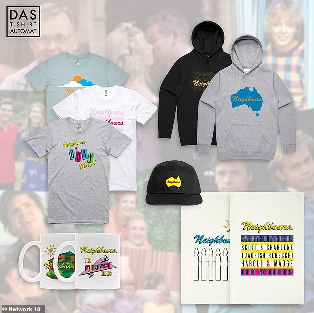 Neighbours Sells Official Merchandise Ranging From T-shirts To Tea ...