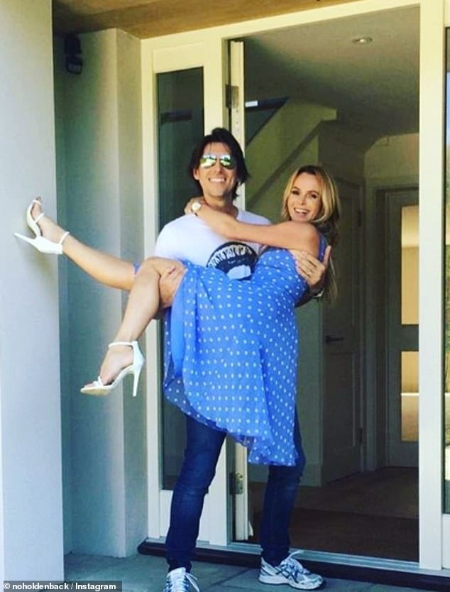 Amanda Holden Shares 5 Year Throwback Of Husband Chris Hughes Carrying