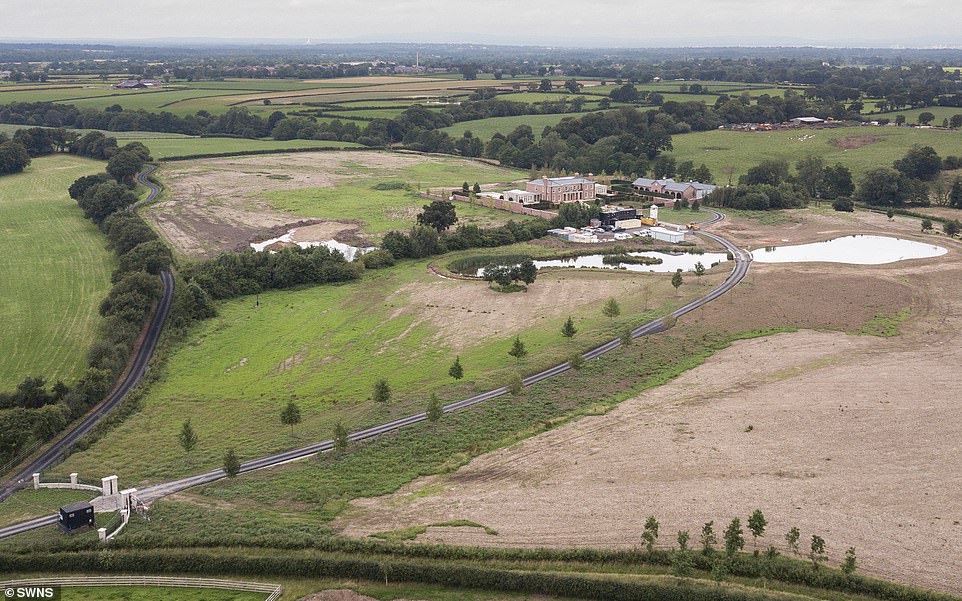 Wayne And Coleen Rooney Add Access Road To Their 20m Mansion As Work Nears Completion After