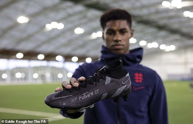 Marcus Rashford puts his Nike boots up for grabs to raise money 'for ...
