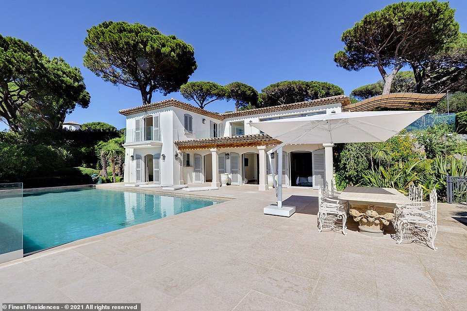 This stunning property in SaintTropez is