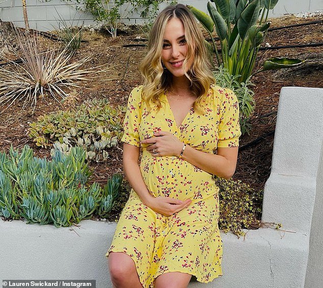 Josh and Lauren Swickard reveal secret pregnancy on Instagram with baby