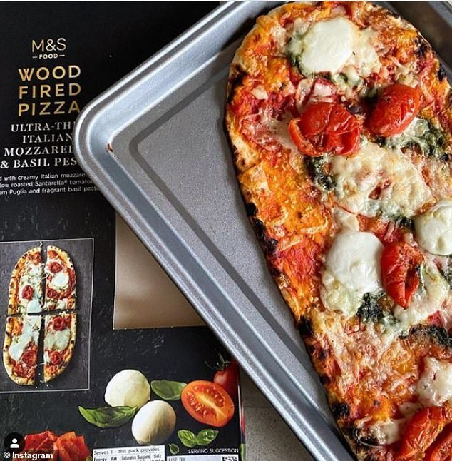 Marks & Spencer's 420 calorie Woodfired UltraThin Pizzas a